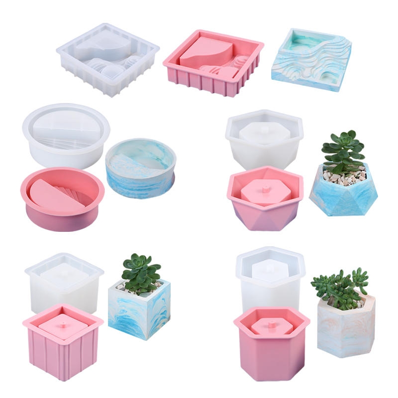 Potsticker Mold - Soczysta doniczka silikonowa forma sadzarka wazon