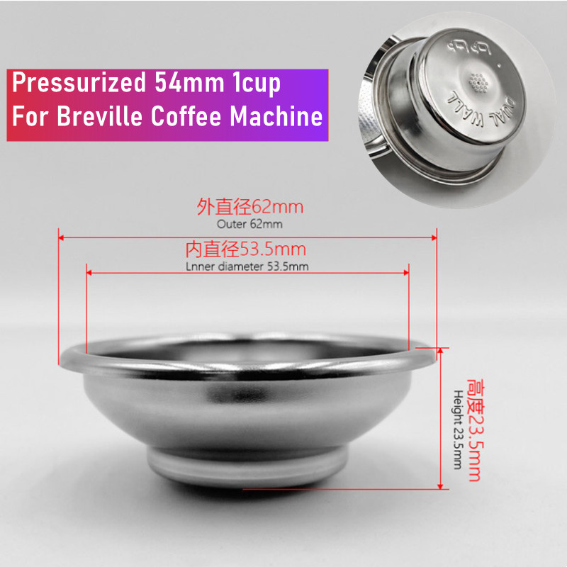 Koszyk filtra dwuwarstwowego 5 – Breville Espresso Bes870 recenzja i cena