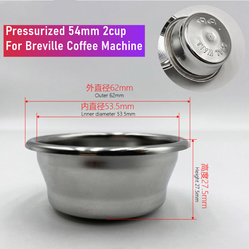 Koszyk filtra dwuwarstwowego 5 – Breville Espresso Bes870 recenzja i cena